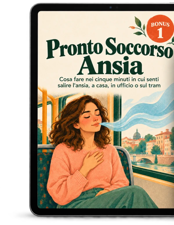 Copertina del bonus 1: Pronto Soccorso Ansia